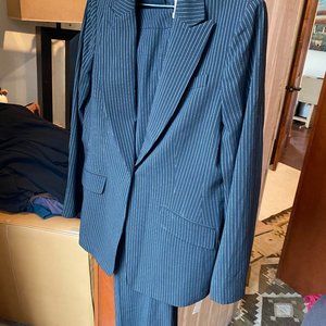 Dana Buchman pinstripe suit with jacket and pants